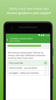 Careforth android App screenshot 1