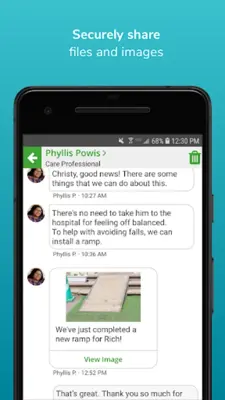 Careforth android App screenshot 2